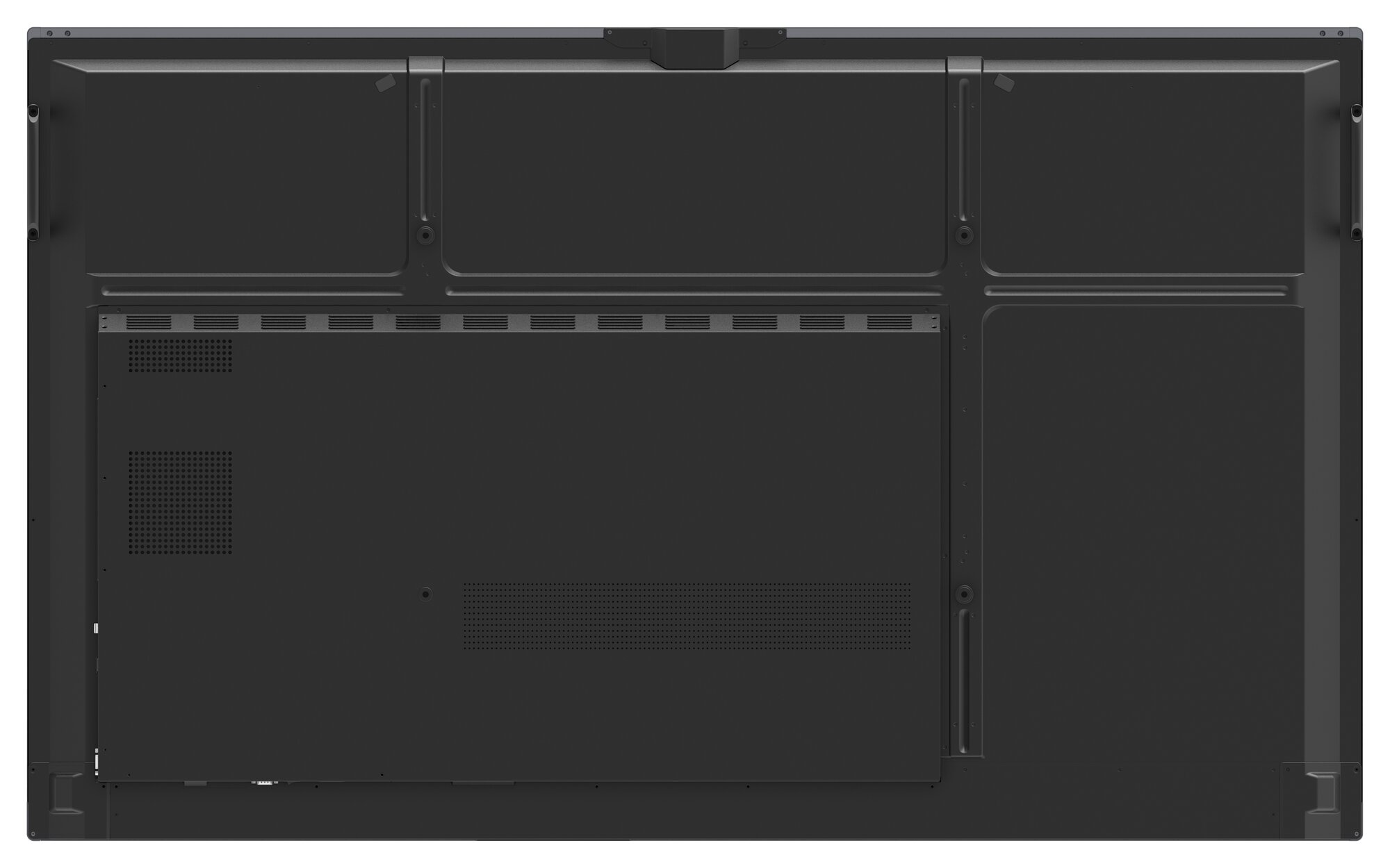 Monitor interaktywny Avtek TS 8 Lite G - widok od tyłu z panelem montażowym VESA
