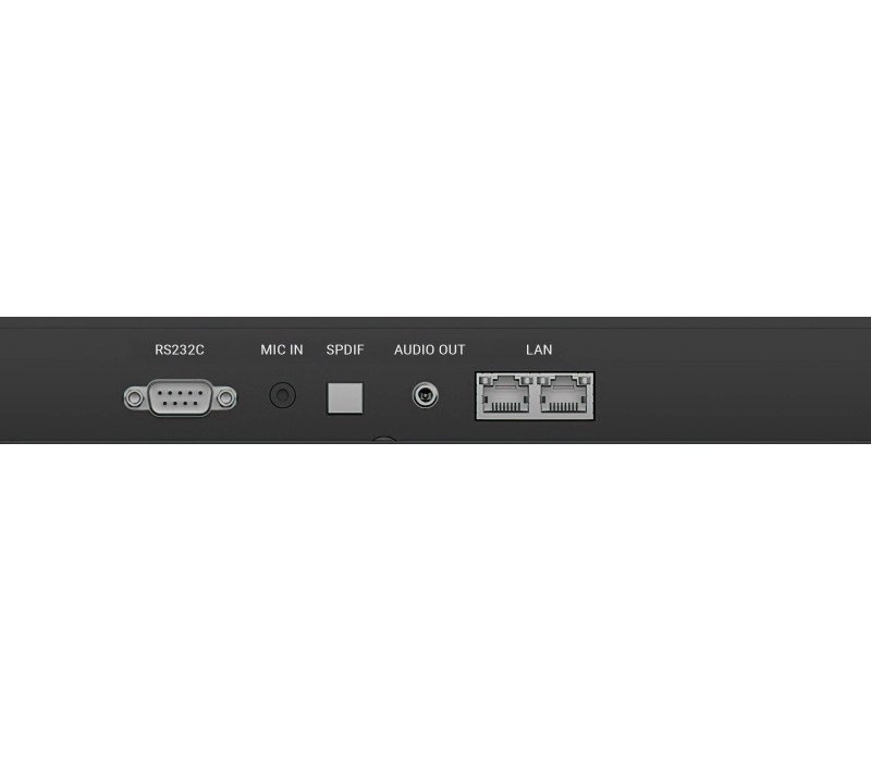 Monitor interaktywny iiyama TE7515A-B2AG 75 cali - tylne złącza