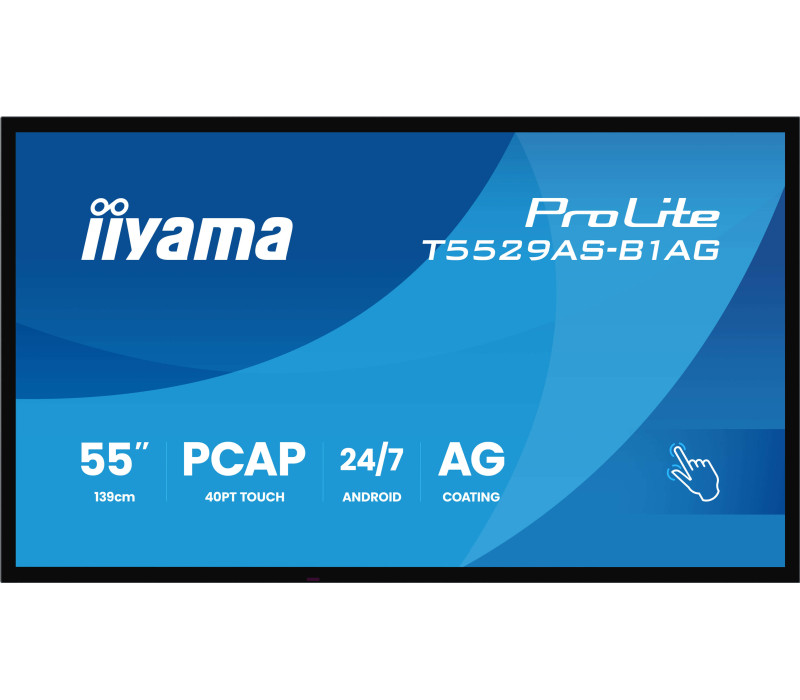 Monitor interaktywny iiyama T5529AS-B1AG 55 cali - zdjęcie 2