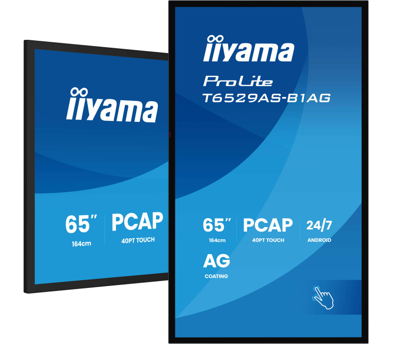 Monitor interaktywny iiyama T6529AS-B1AG 65 cali - zdjęcie 1