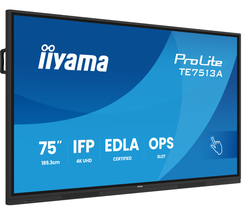 Monitor interaktywny iiyama TE7513A-B2AG 75 cali - zdjęcie 1