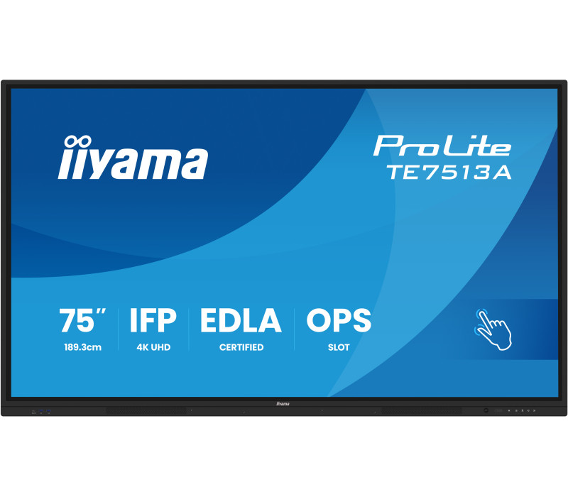 Monitor interaktywny iiyama TE7513A-B2AG 75 cali - zdjęcie 2