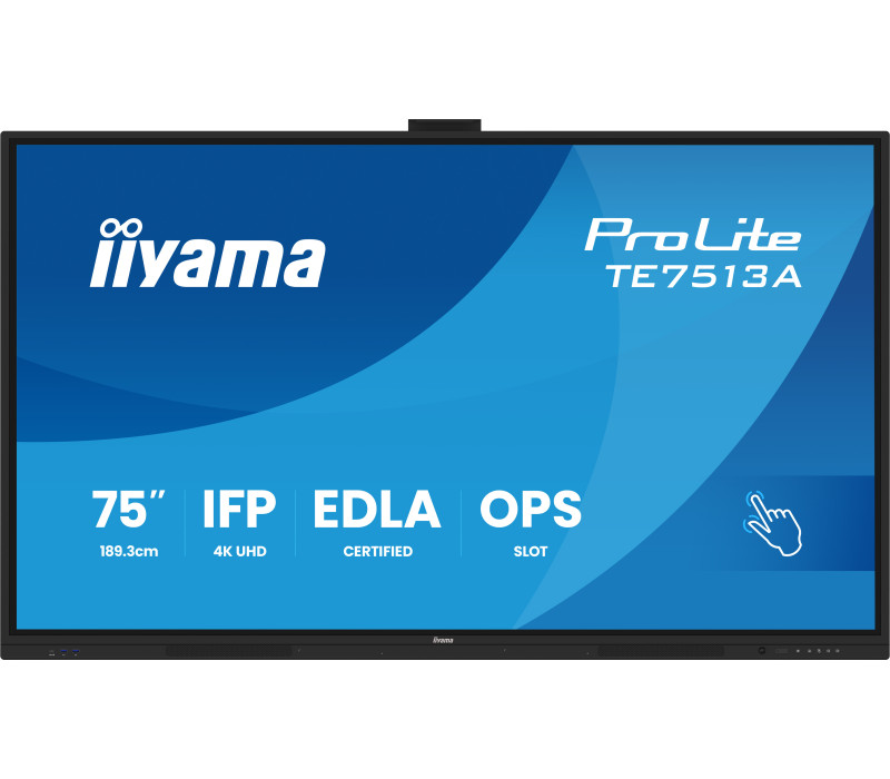 Monitor interaktywny iiyama TE7513A-B2AG 75 cali - zdjęcie 3
