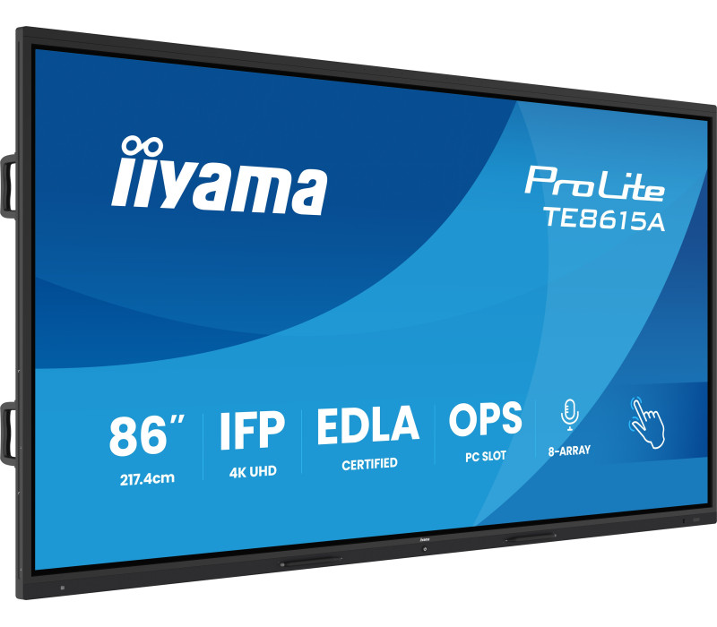Monitor interaktywny iiyama TE8615A-B2AG 86 cali - zdjęcie 1