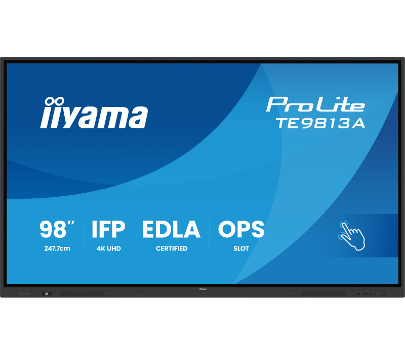 Monitor interaktywny iiyama TE9813A-B2AG 98 cali - zdjęcie 2