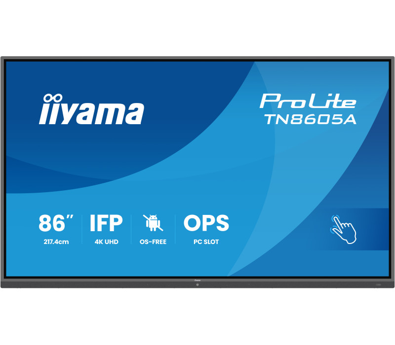 Monitor interaktywny iiyama TN8605A-B1AG 86 cali - zdjęcie 2