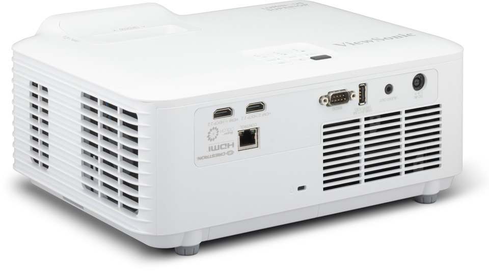 Projektor ViewSonic LSD401HD od tyłu pod kątem