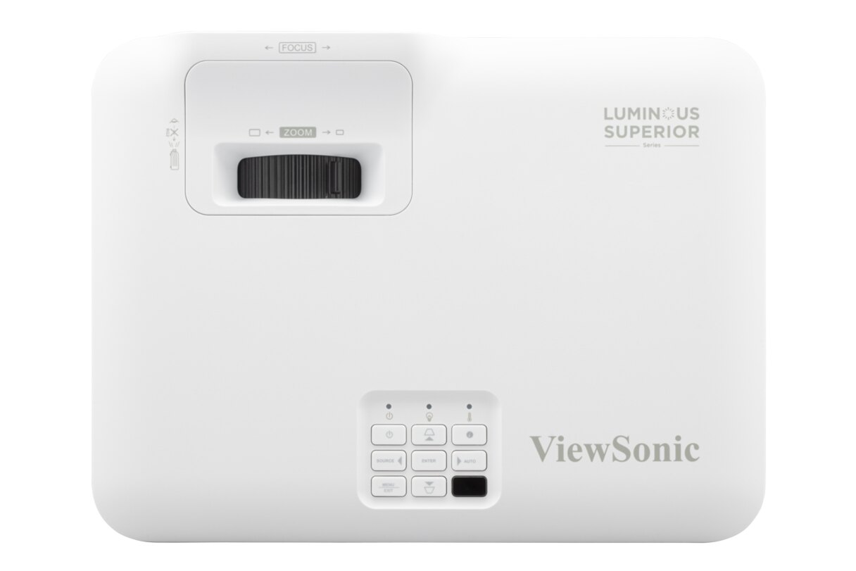 Panel sterowania na górnej obudowie ViewSonic LSD600W