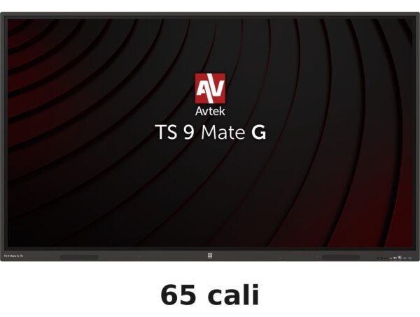 Monitor interaktywny Avtek TS 9 Mate G 65 cali – ekran startowy