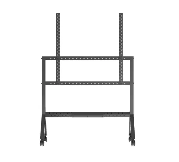 Wózek B-Tech Momentum Edge XL BT8546 - widok od frontu, konstrukcja z kółkami i belką montażową