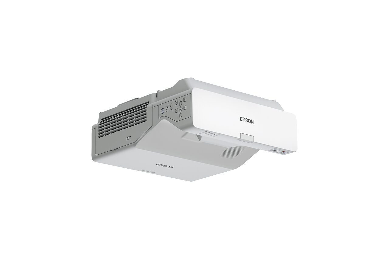 Projektor Epson EB-760W od tyłu z prawej strony
