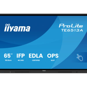 Monitor interaktywny iiyama TE6513A-B3AG 65"