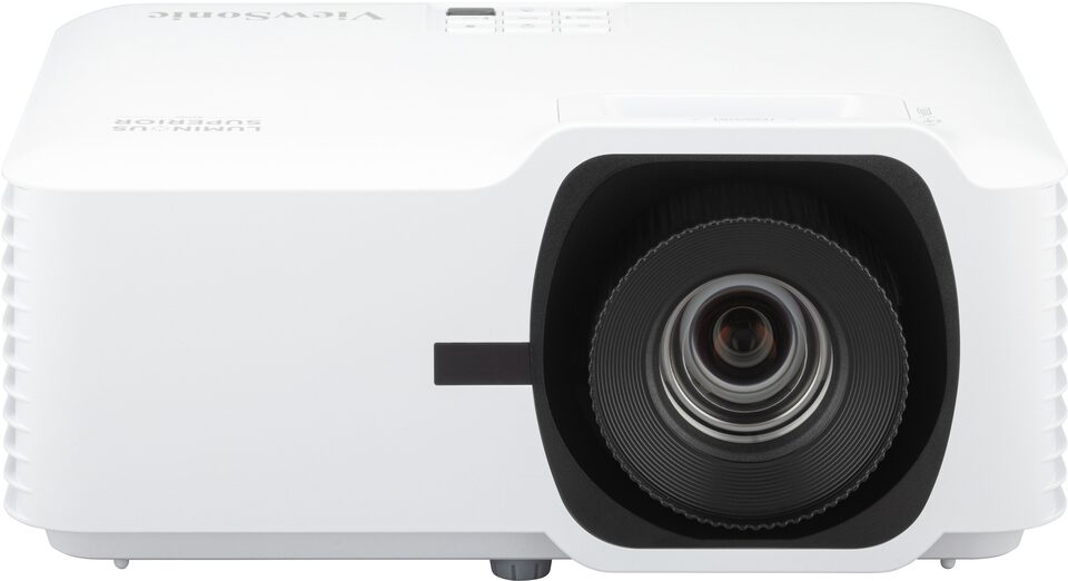 Projektor ViewSonic LS741HD od frontu z obiektywem
