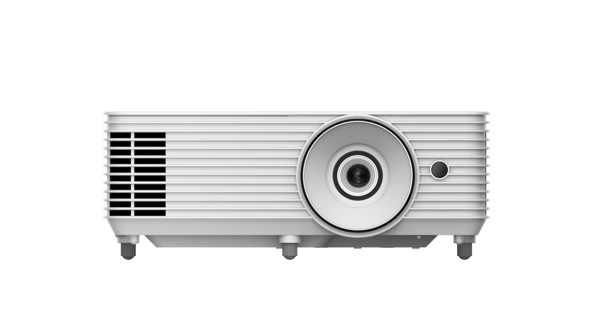 Projektor Vivitek DH382 od frontu z obiektywem