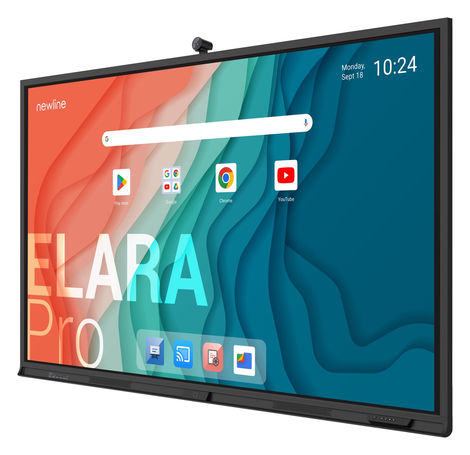 Monitor interaktywny Newline ELARA PRO TT-8623QCA+ 86 cali &mdash; widok z prawej strony