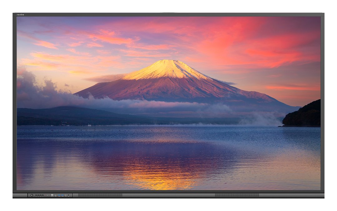 Monitor interaktywny Newline serii C &mdash; front z obrazem