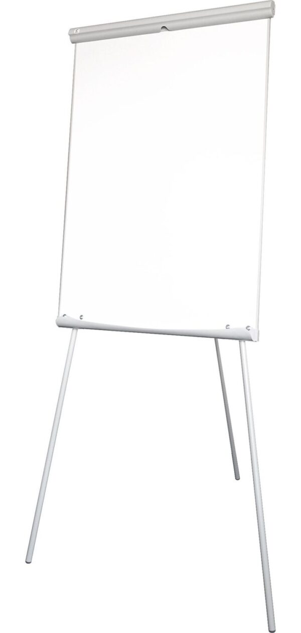 Flipchart 2x3 ecoBoards Popchart TF01 ECO 70x100 cm – na trójnogu, magnetyczny — widok z przodu