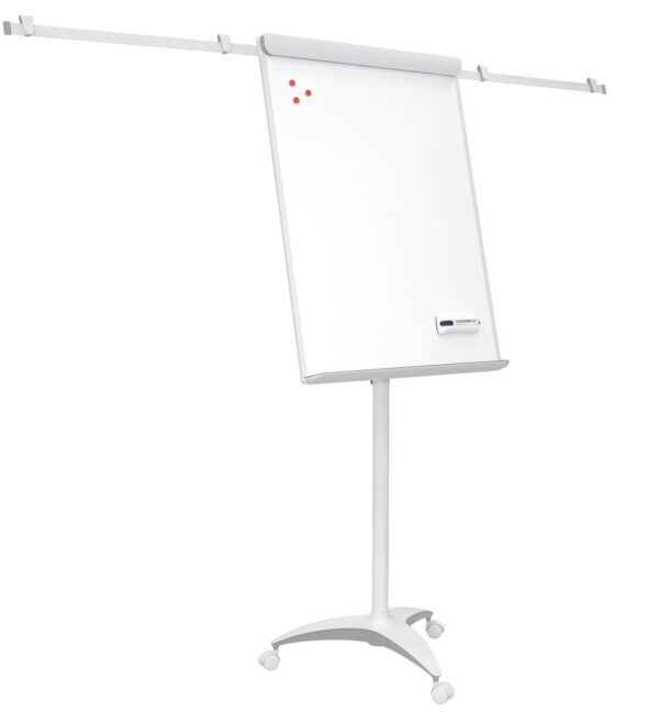 Flipchart mobilny 2x3 Office Pro TF21 70x100 cm – na kółkach, magnetyczny — widok z przodu