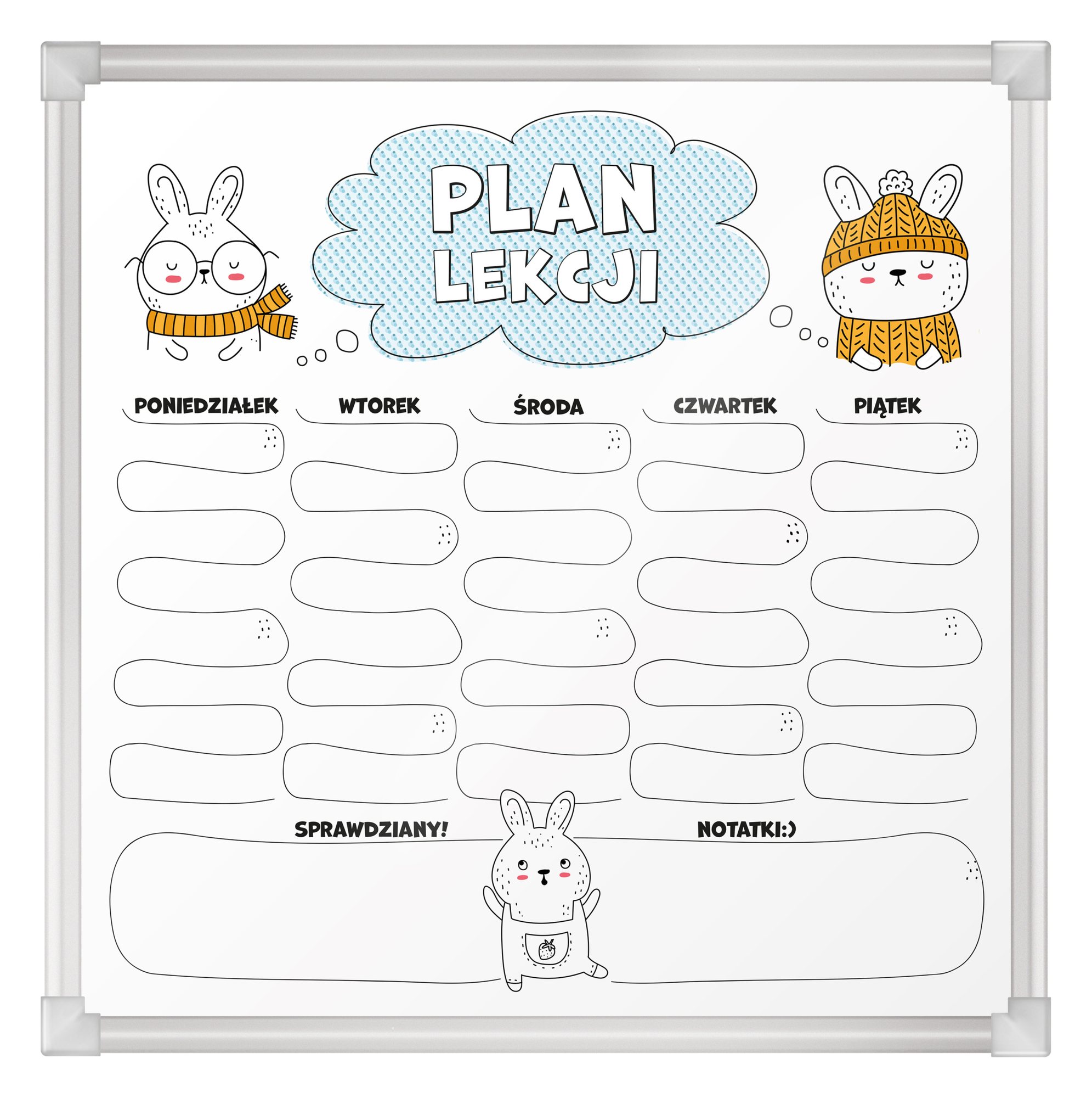 Tablica 2x3 Plan lekcji TPL4040A7