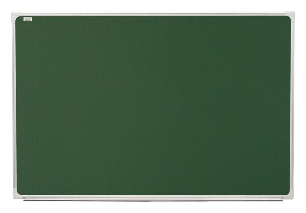 Tablica kredowa 2x3 TKF8510P3 100x85 cm – zielona, magnetyczna, ceramiczna — widok z przodu