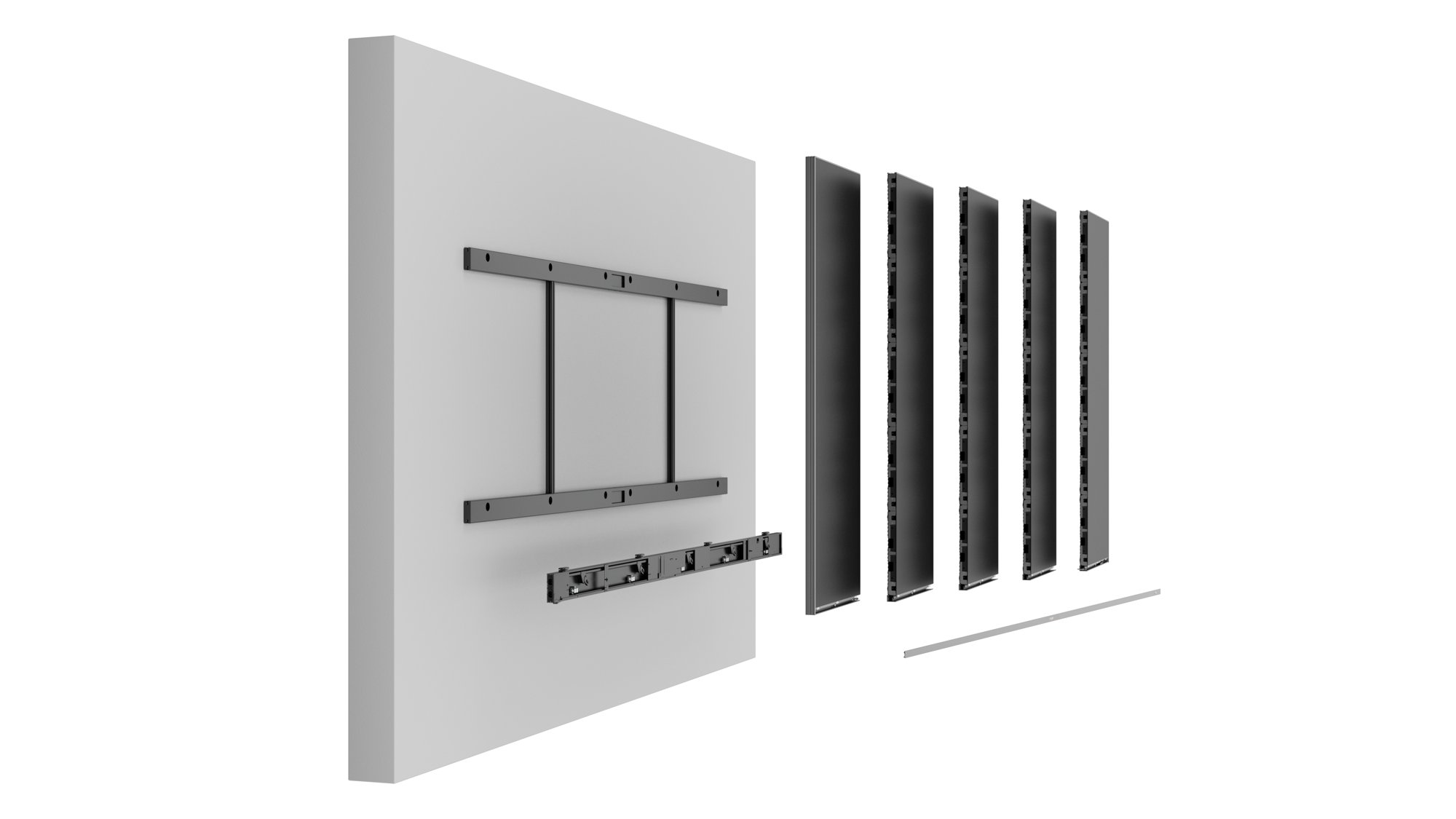 Ekran LED Absen iCon X163 V2 — montaż