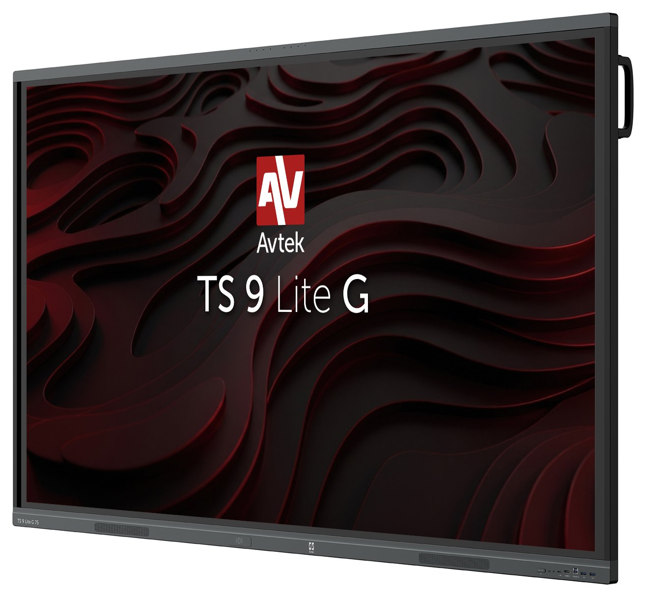 Monitor interaktywny Avtek TS 9 Lite G - ujęcie pod kątem