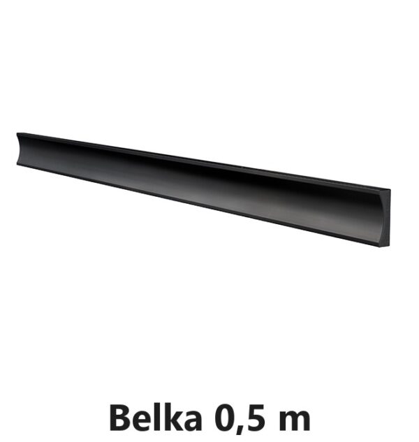 Belka montażowa B-Tech SYSTEM X BT8390-050/B V2 - 0,5 m