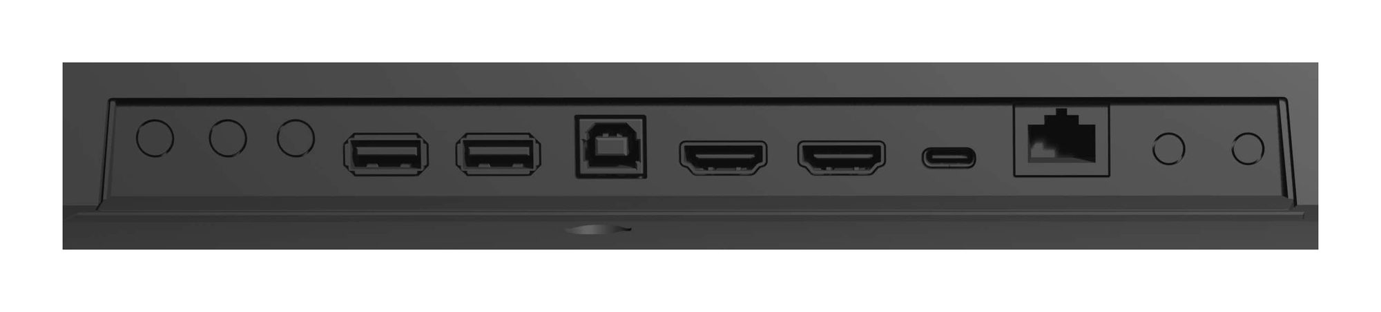 Monitor informacyjny iiyama LH5064UHS-B1AG 50 cali - panel złączy