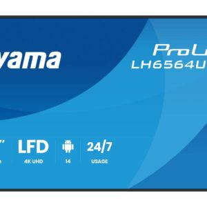 Monitor informacyjny iiyama LH6564UHS-B1AG 65"