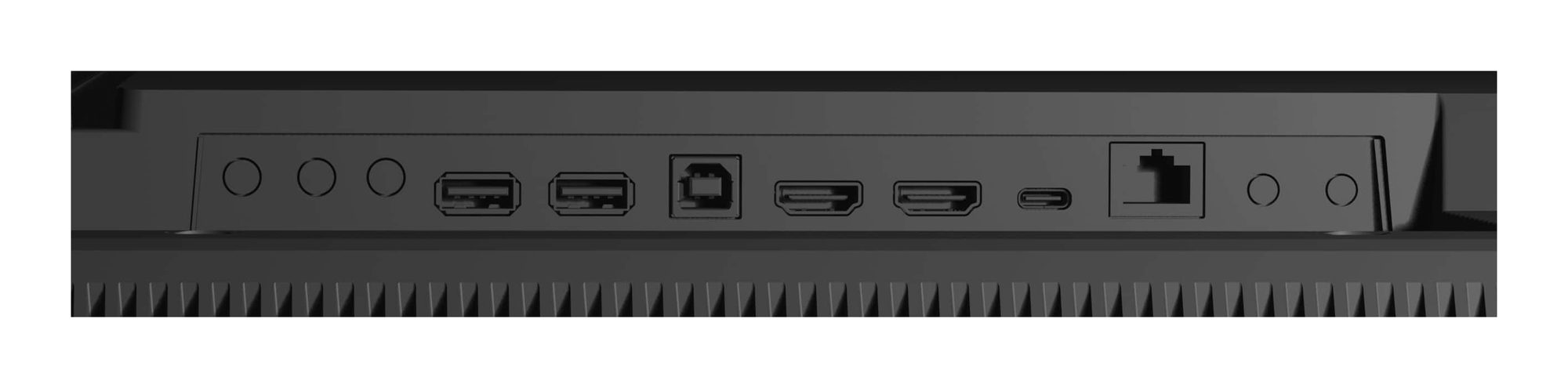 Monitor informacyjny iiyama LH6564UHS-B1AG 65 cali - panel złączy