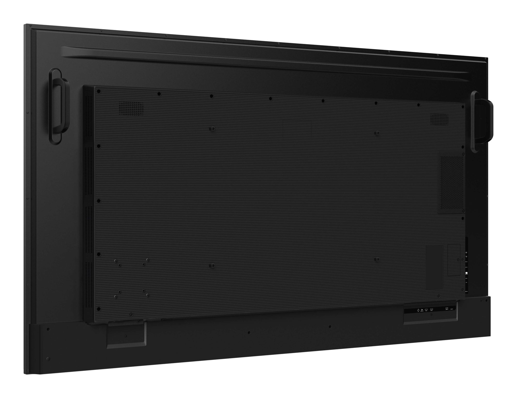 Monitor informacyjny iiyama LH7575UHS-B2AG 75 cali - tył obudowy ze złączami