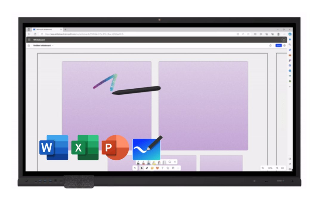Pisanie odręczne w programach Microsoft Office na monitorze interaktywnym Innex EU65